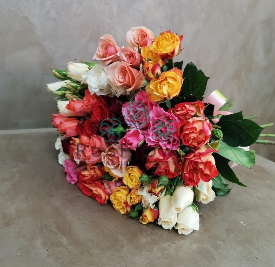 Букет цветов из: Розы в Песках Воронежской области