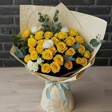 Букет цветов из:  Розы в Песках Воронежской области
