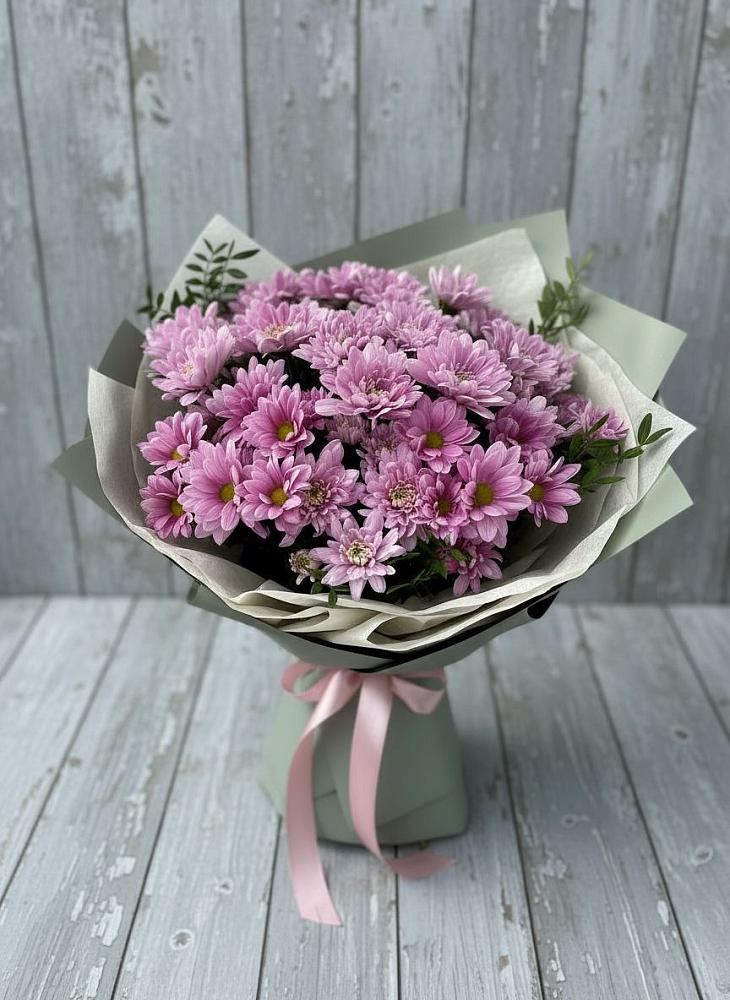 Букет цветов из: Хризантемы в Песках Воронежской области