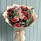 Букет цветов из: Гвоздики и Розы в Песках Воронежской области