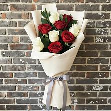 Букет цветов из:  Розы в Песках Воронежской области