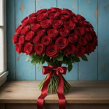 Букет Красные розы Блэк Меджик в Песках Воронежской области