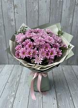 Букет цветов из:  Хризантемы #REPLACE_PRED# Песках Воронежской области