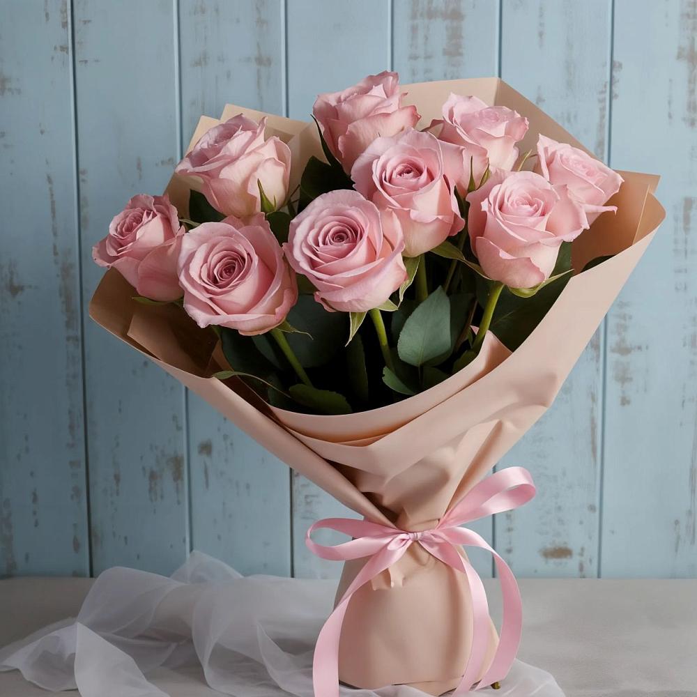 Букет цветов из: Розы в Песках Воронежской области