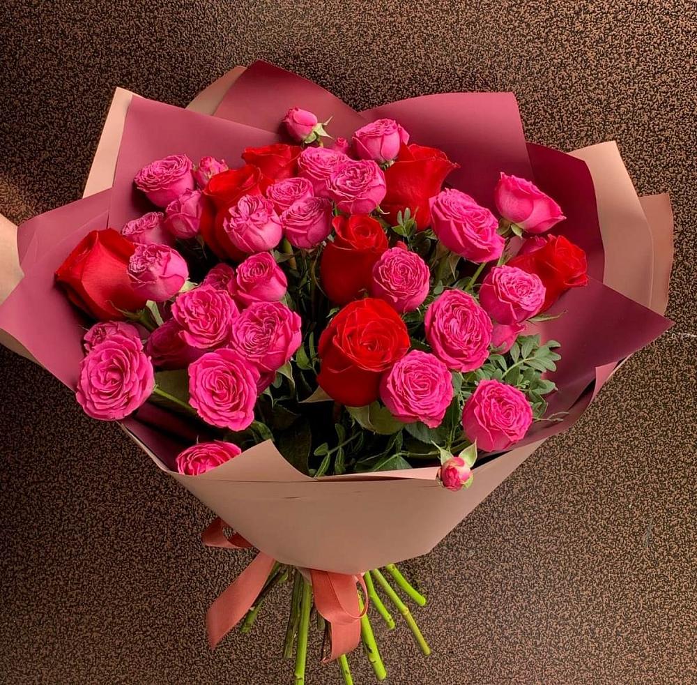 Букет В объятьях нежности в Песках Воронежской области