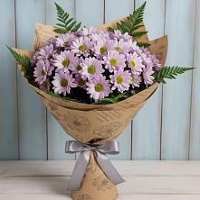 Букет цветов из:  Хризантемы в Песках Воронежской области
