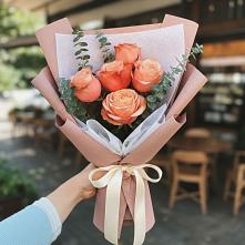 Букет цветов из:  Розы #REPLACE_PRED# Песках Воронежской области