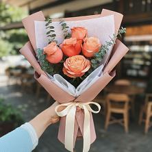 Букет цветов из:  Розы в Песках Воронежской области