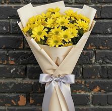 Букет цветов из:  Хризантемы в Песках Воронежской области