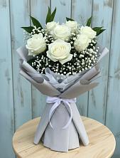 Букет цветов из:  Розы в Песках Воронежской области