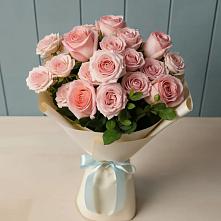 Букет Розовый шарм в Песках Воронежской области