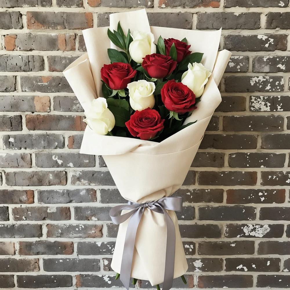 Букет цветов из: Розы в Песках Воронежской области