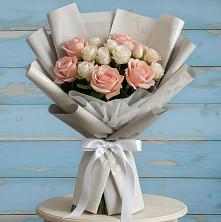 Букет цветов из:  Розы в Песках Воронежской области
