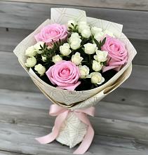 Букет цветов из:  Розы #REPLACE_PRED# Песках Воронежской области