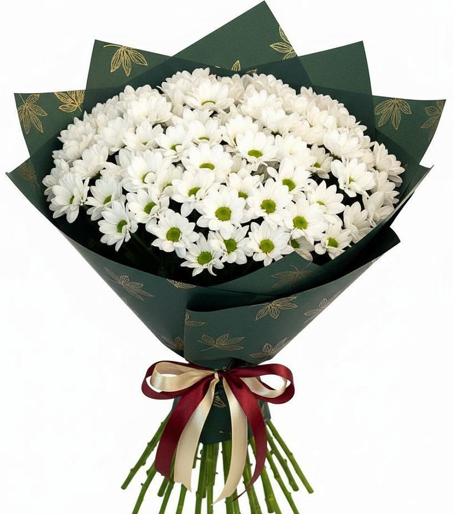 Букет цветов из: Хризантемы в Песках Воронежской области