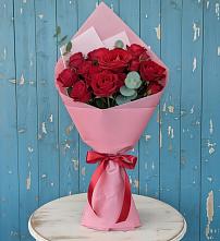 Букет цветов из:  Розы в Песках Воронежской области