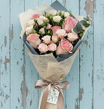 Букет цветов из:  Розы #REPLACE_PRED# Песках Воронежской области