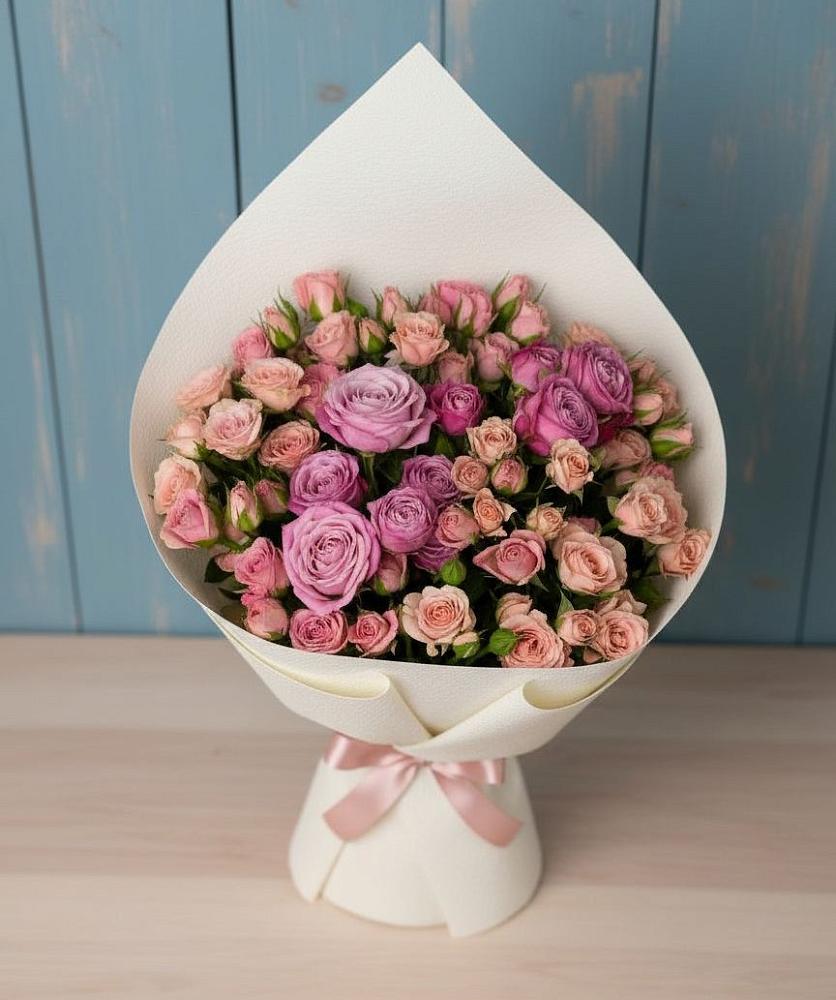 Букет цветов из: Розы в Песках Воронежской области