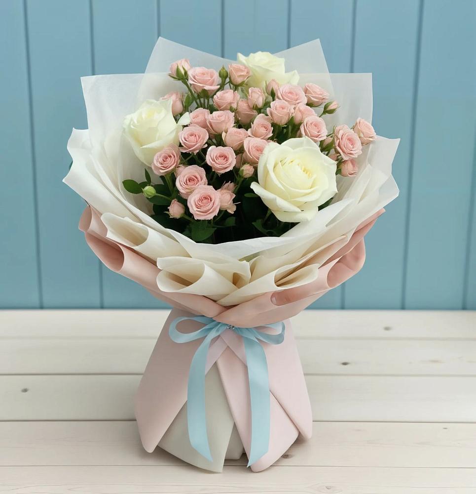 Букет цветов из: Розы в Песках Воронежской области