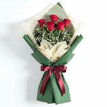 Букет цветов из:  Розы в Песках Воронежской области