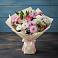 Букет цветов из: Хризантемы, Альстромерии и Розы в Песках Воронежской области